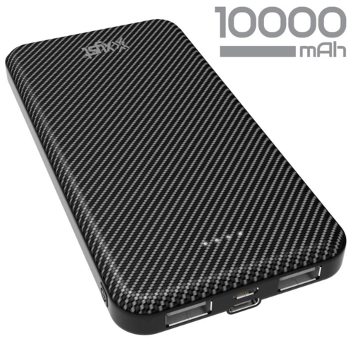 Super Slim 10000mAh Dual USB Power Bank